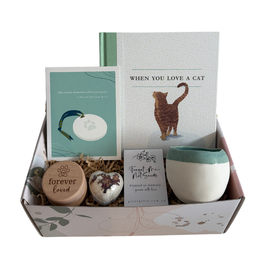 When You Love a Cat Sympathy Gift Box | Cat Sympathy Gift Australia | Grief Gifts Australia