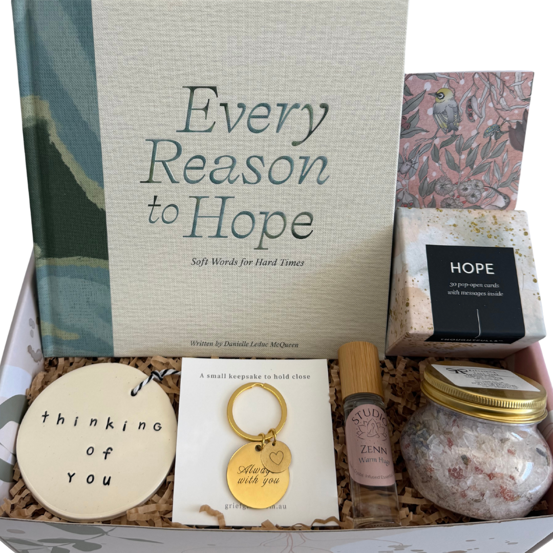 Wrapped In Comfort Sympathy Gift Box | Grief Gifts Australia | Sympathy Gifts Perth 