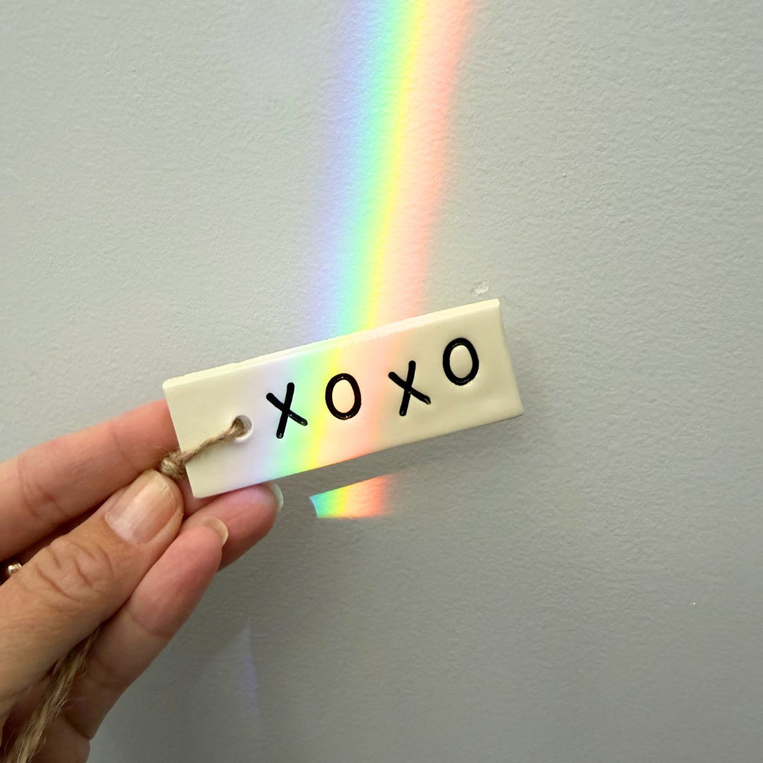 XOXO Ceramic Tag | Sympathy Gifts Australia