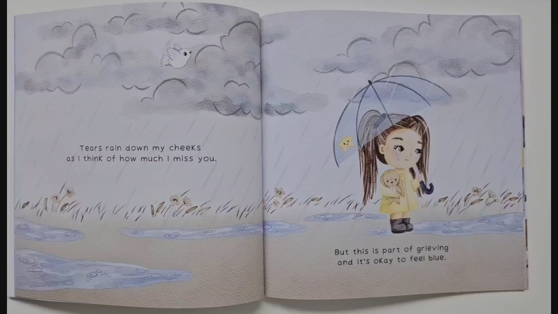 Shine Down on Me Children's Book | Children's Grief Book  | Grief Gifts Australia